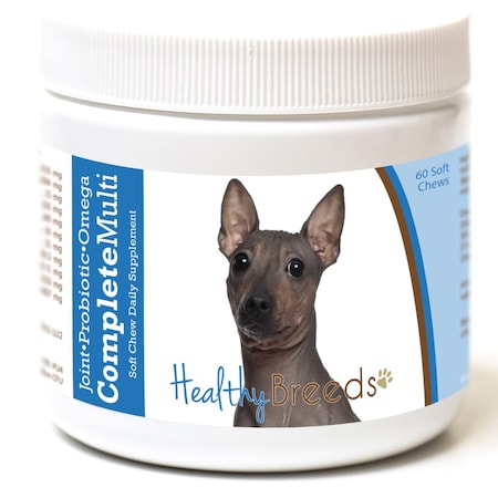 Healthy Breeds American Hairless Terrier All in One Multivitamin Soft Chew, 60PK 192959007190